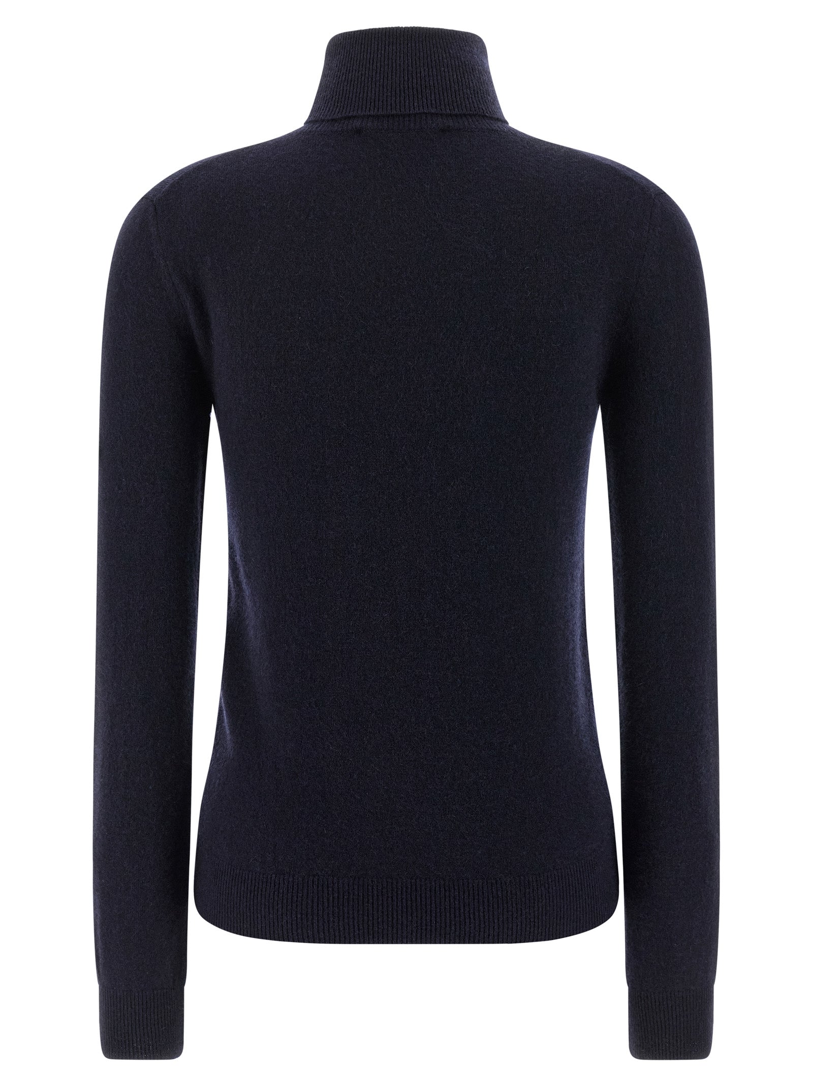 Blauer Kaschmir-Cardigan