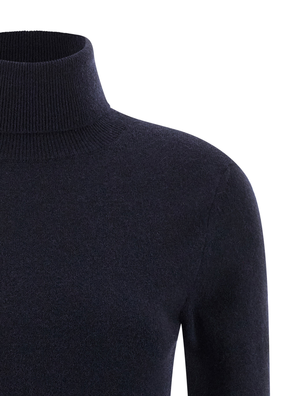 Blauer Kaschmir-Cardigan