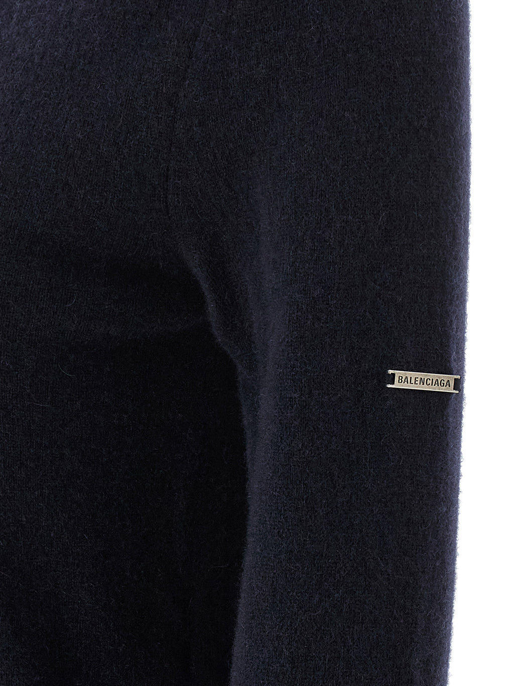 Blauer Kaschmir-Cardigan