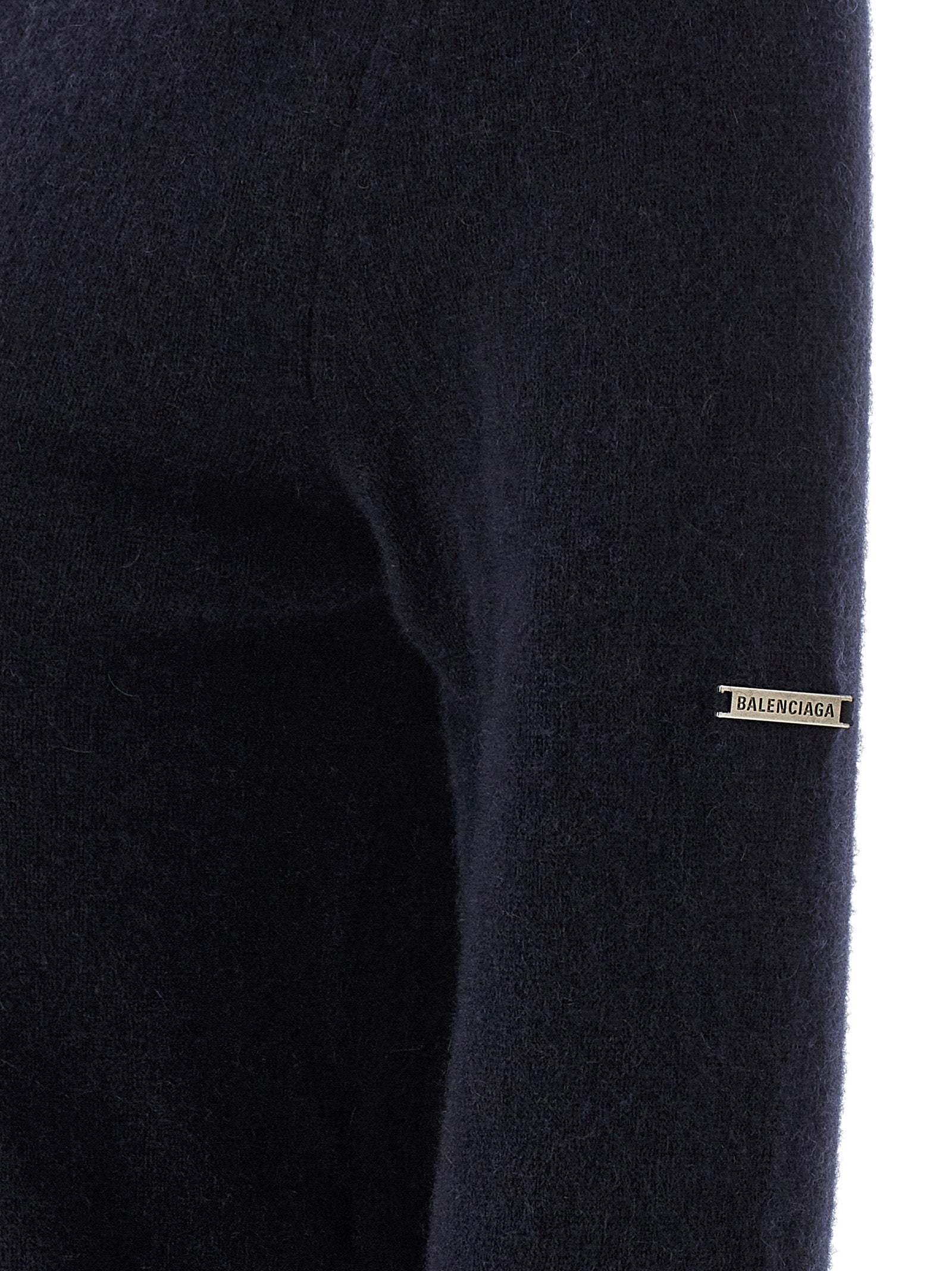Blauer Kaschmir-Cardigan