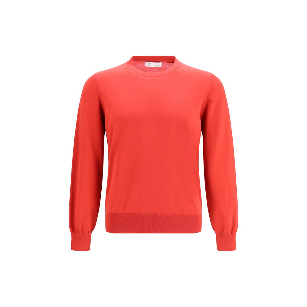 Mehrfarbiger Baumwollpullover