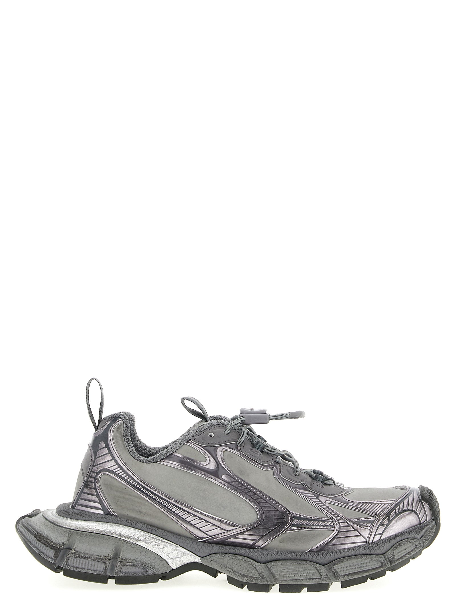 Graue Sneaker aus Polyester 322465