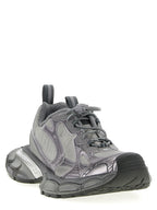 Graue Sneaker aus Polyester 322465