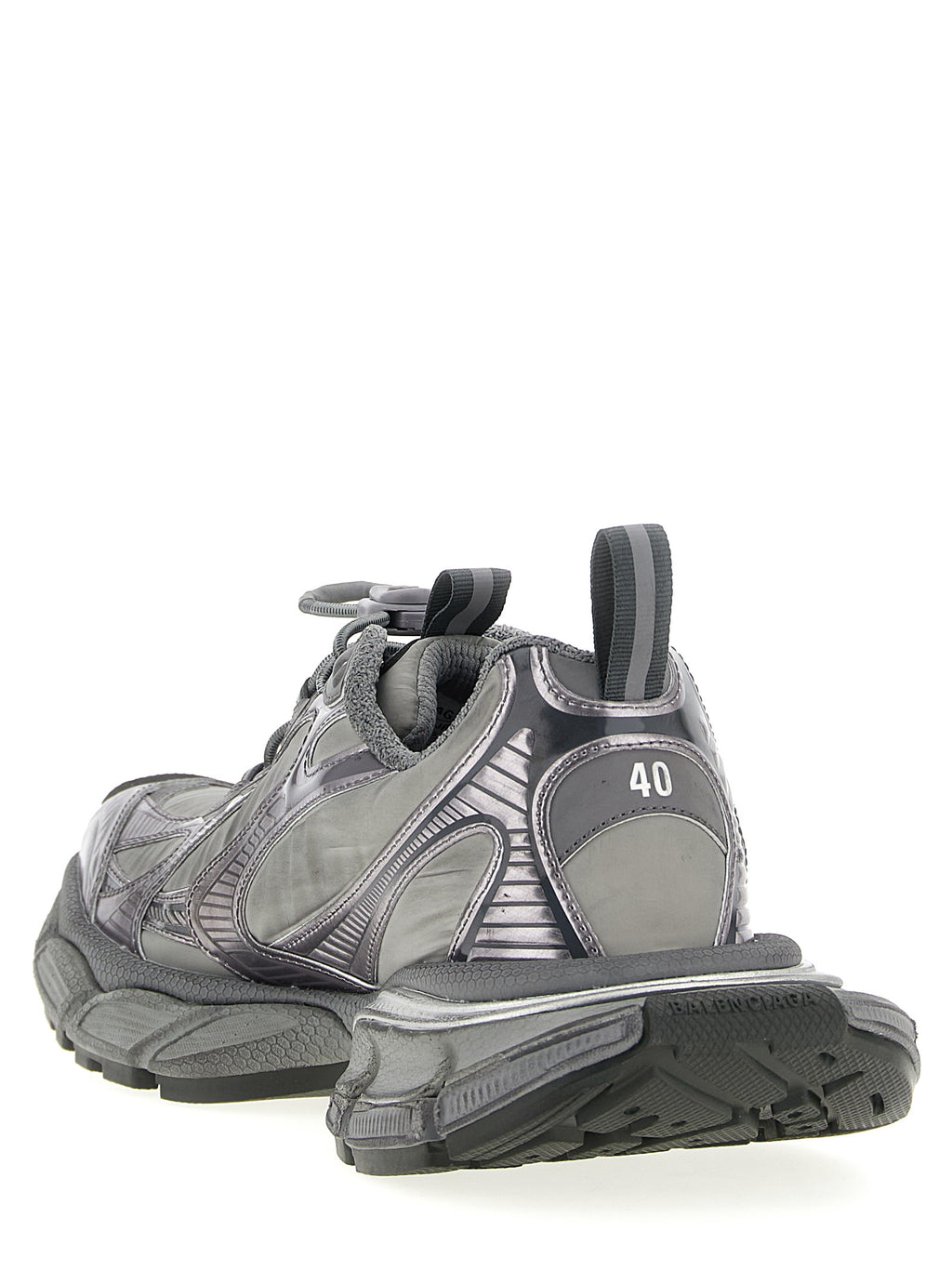 Graue Sneaker aus Polyester 322465
