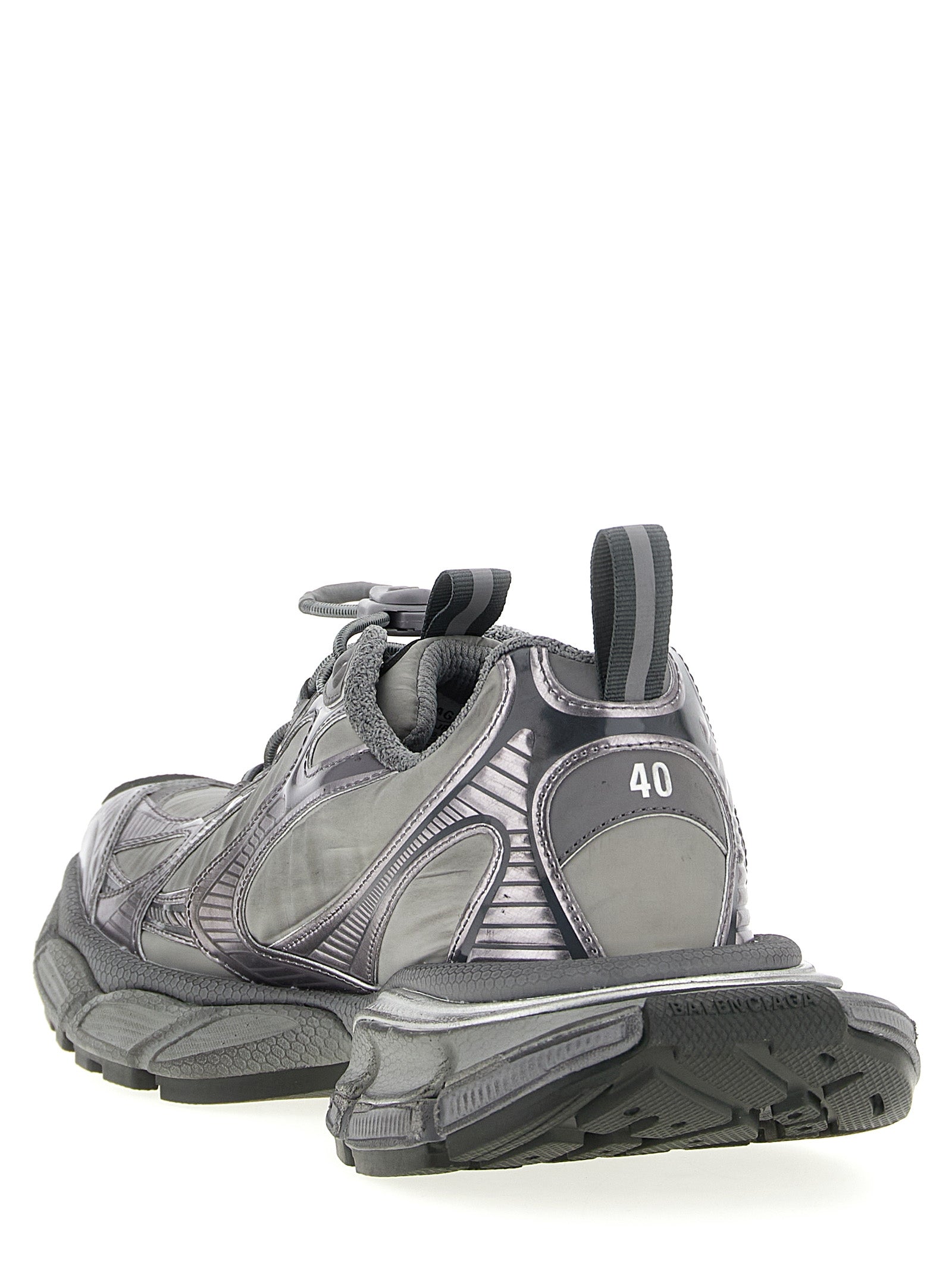 Graue Sneaker aus Polyester 322465