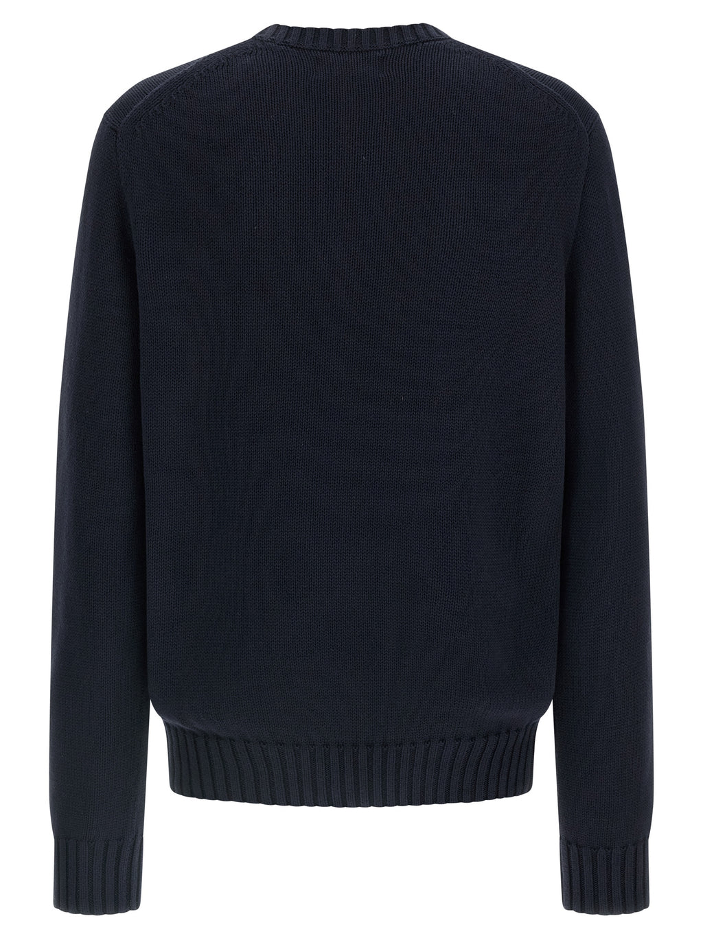 Blauer Baumwollcardigan