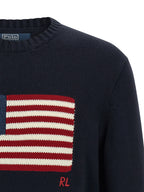 Blauer Baumwollcardigan