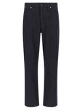 Blaue Jeans aus Baumwolle im geraden Schnitt