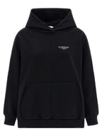 Zweifarbige Baumwollkapuzenjacke