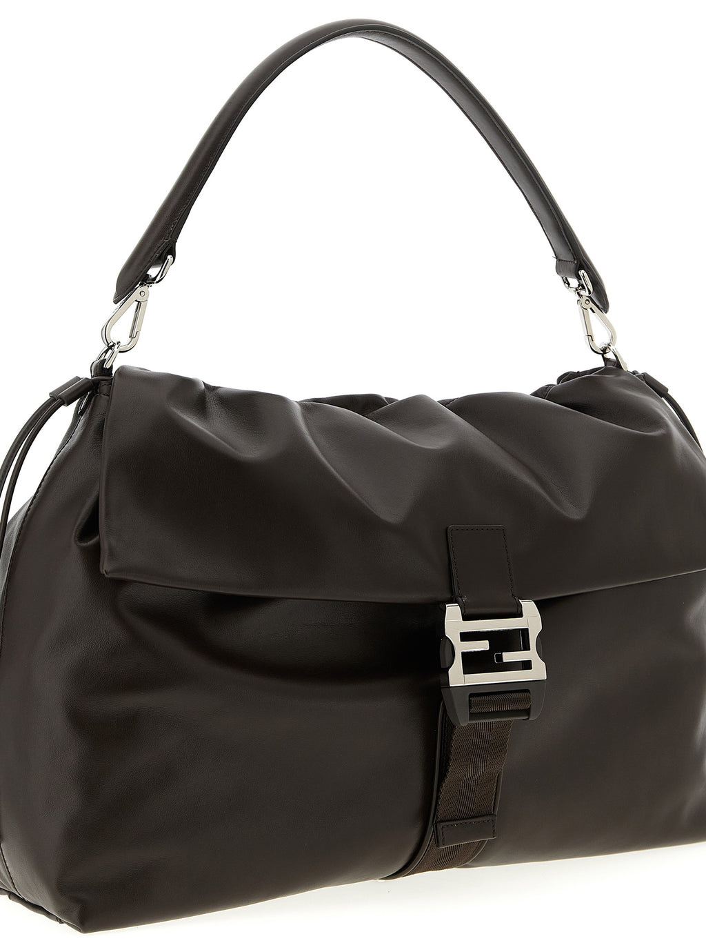 Braune Kalbsleder-Handtasche