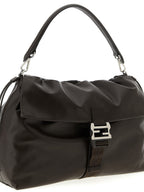 Braune Kalbsleder-Handtasche
