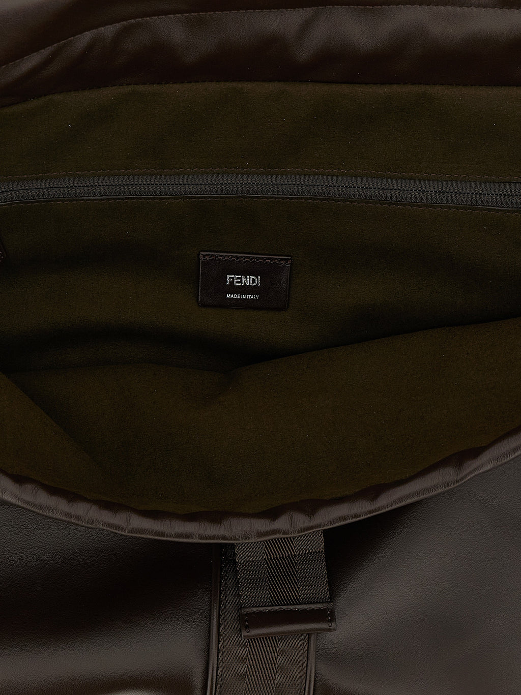 Braune Kalbsleder-Handtasche