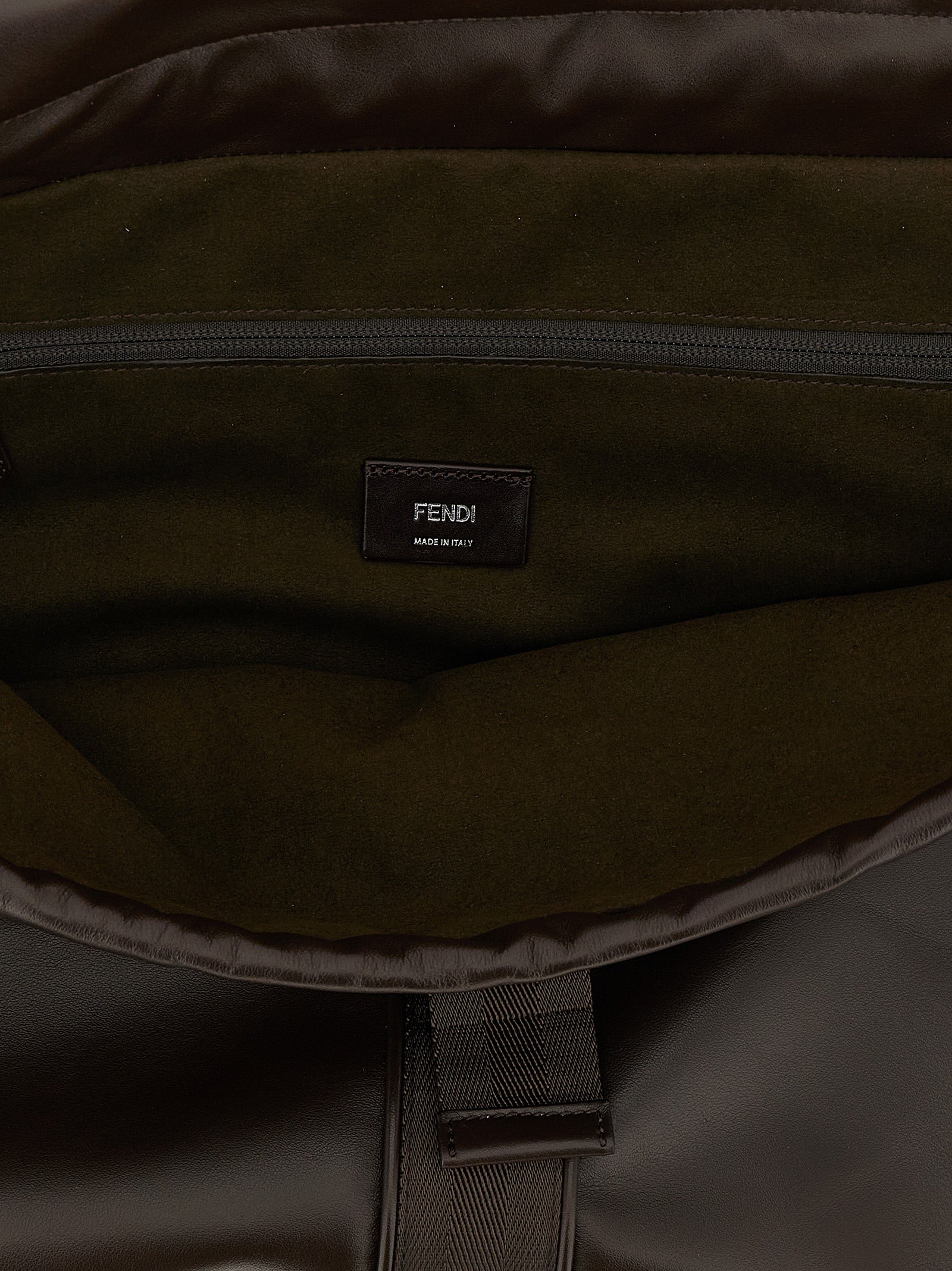 Braune Kalbsleder-Handtasche