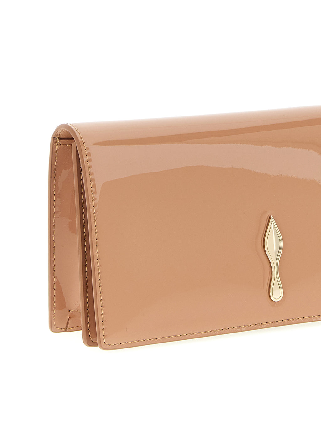 Multicolor Calfskin Clutch Bag