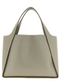 Beige Polyamid-Tragetasche