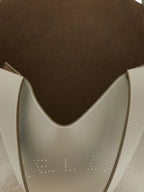 Beige Polyamid-Tragetasche