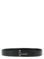 Schwarzer Gürtel aus Leder 325831