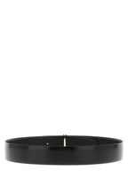 Schwarzer Gürtel aus Leder 325831