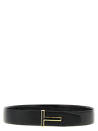 Schwarzer Gürtel aus Leder 325835