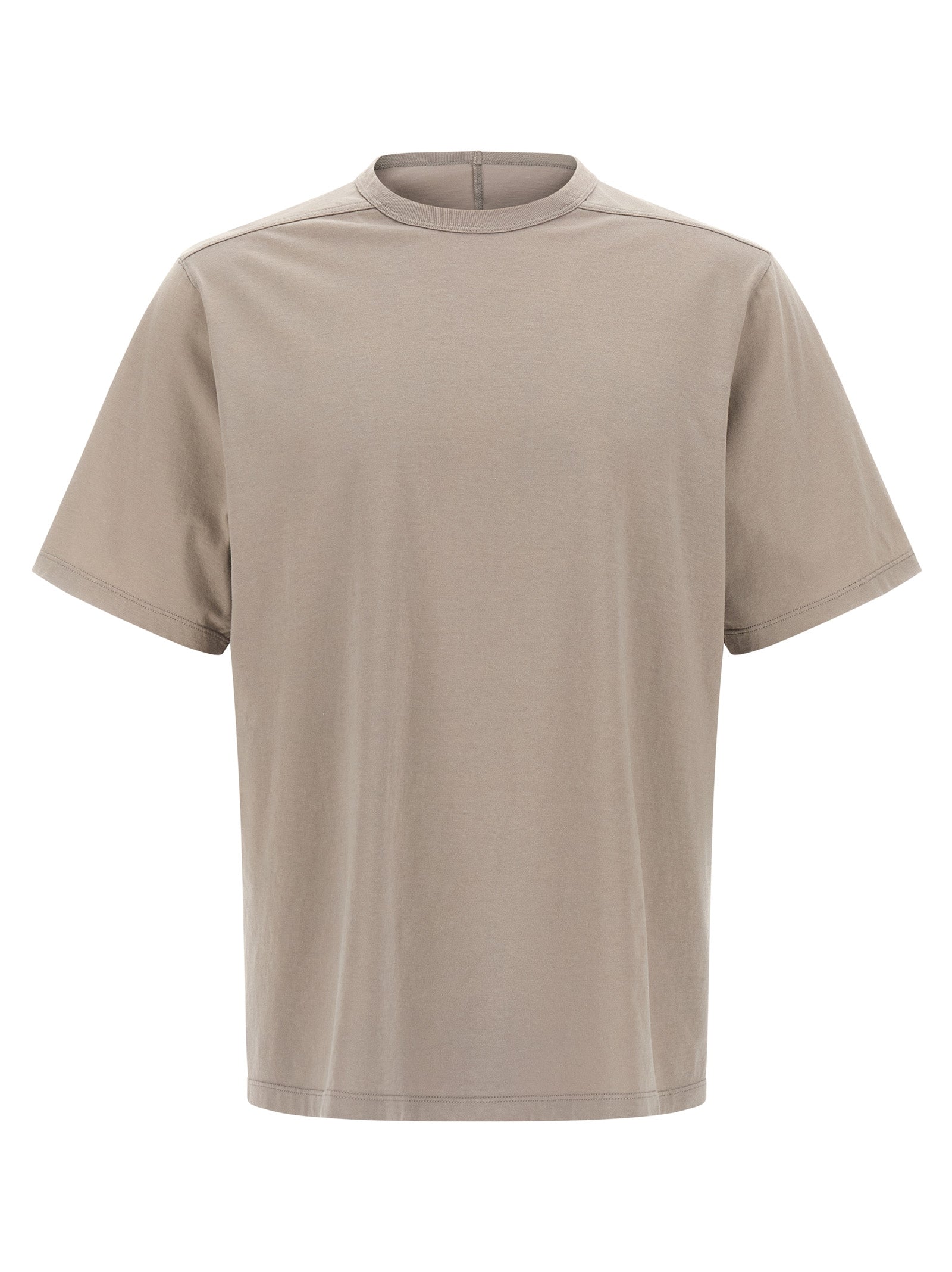 Beiges Baumwoll-T-Shirt