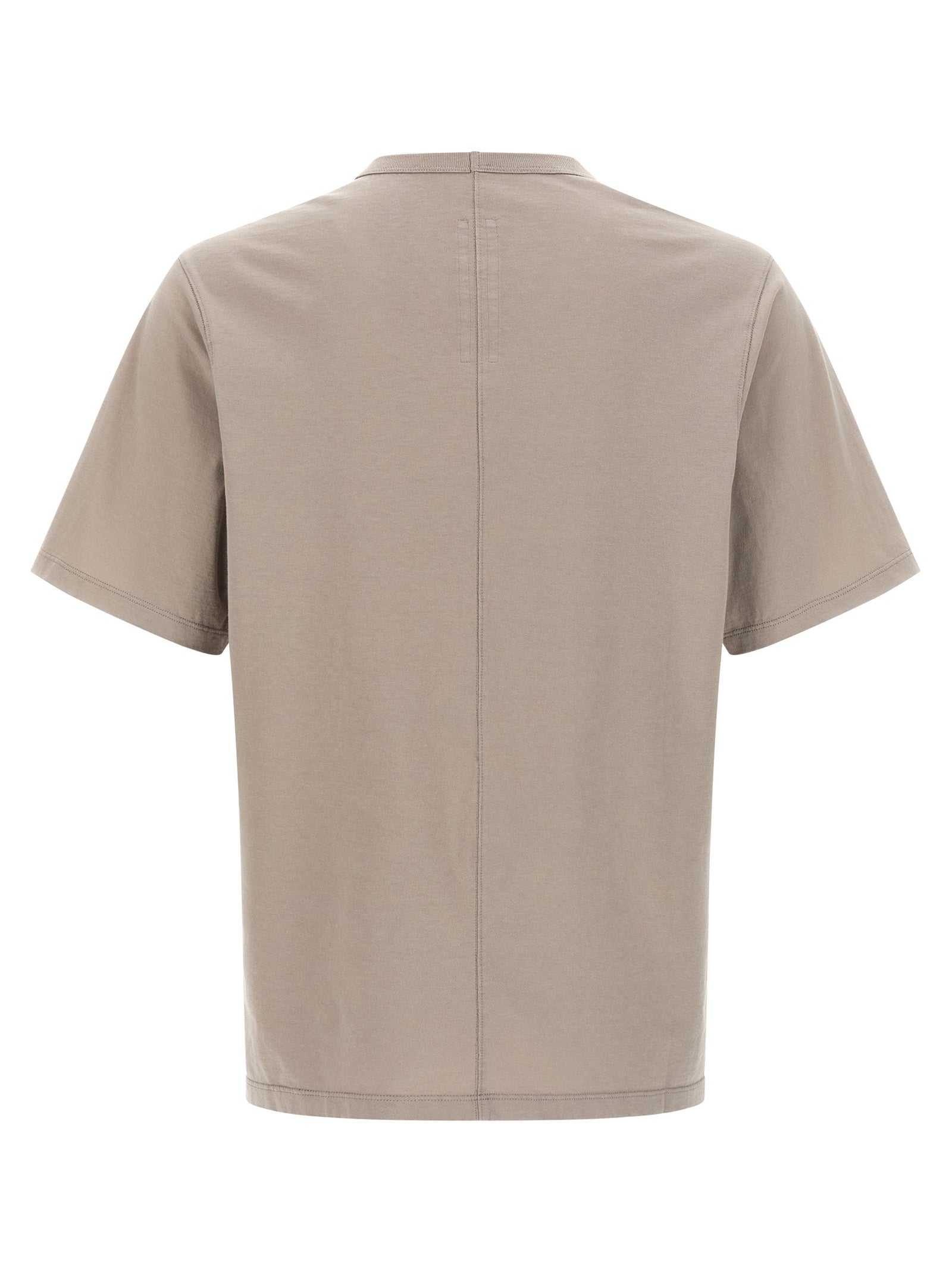 Beiges Baumwoll-T-Shirt