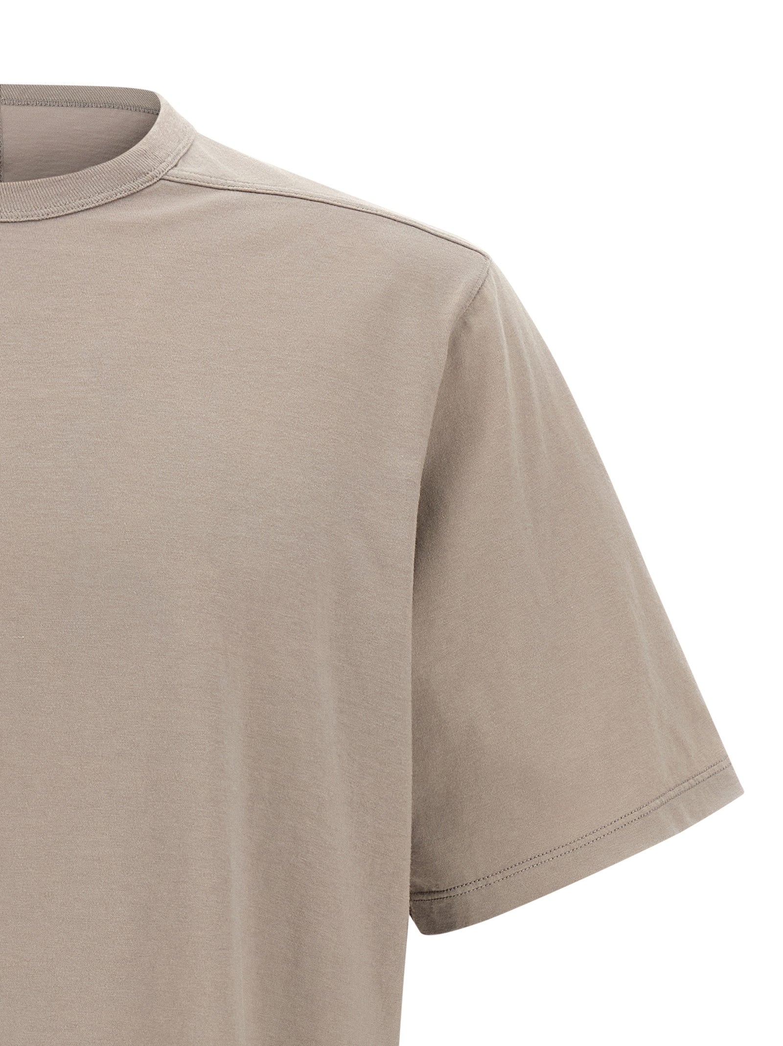 Beiges Baumwoll-T-Shirt