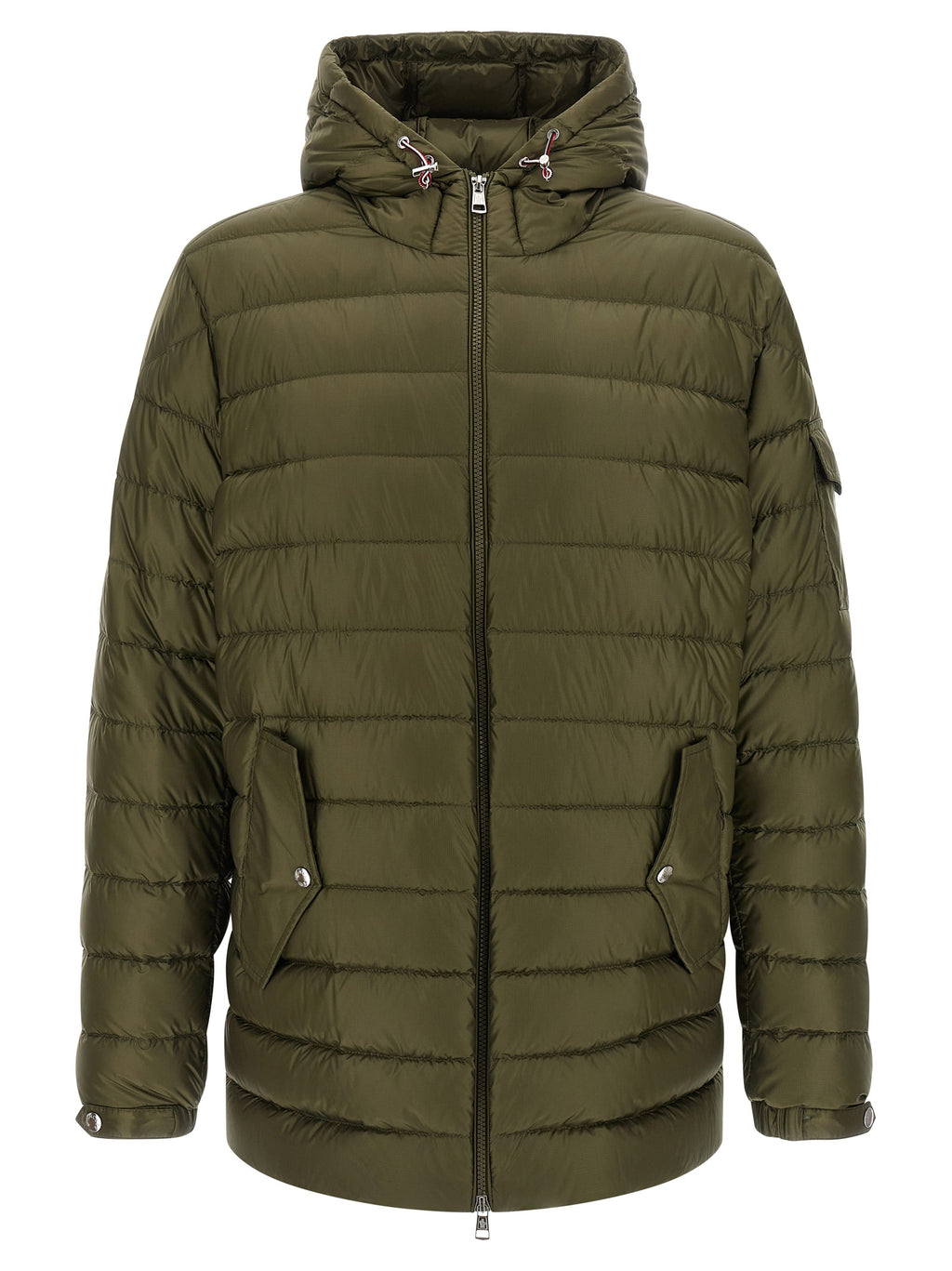 Zweifarbiger Parka aus Polyamid
