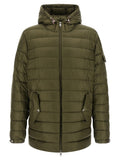 Zweifarbiger Parka aus Polyamid