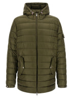 Zweifarbiger Parka aus Polyamid