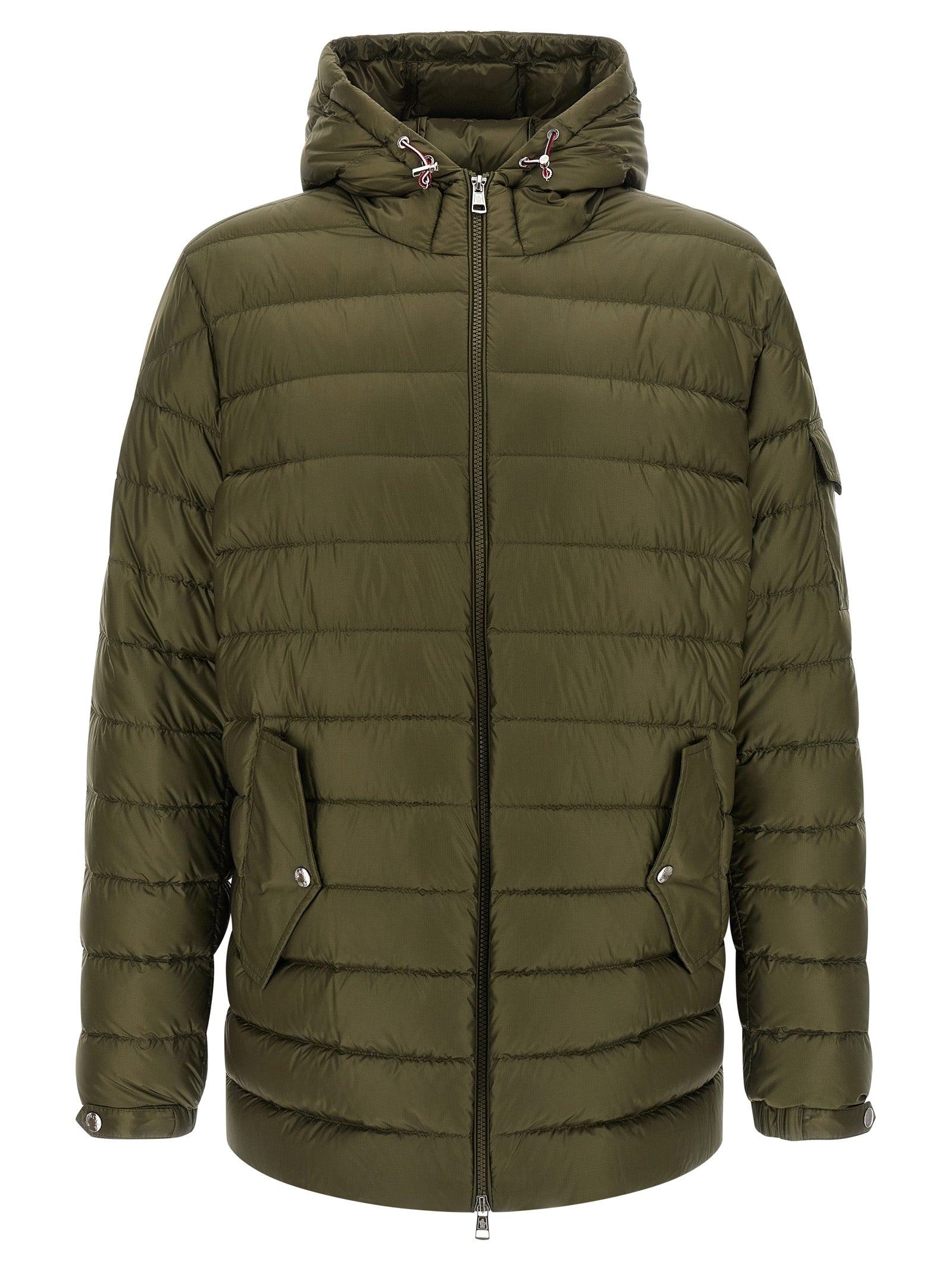 Zweifarbiger Parka aus Polyamid