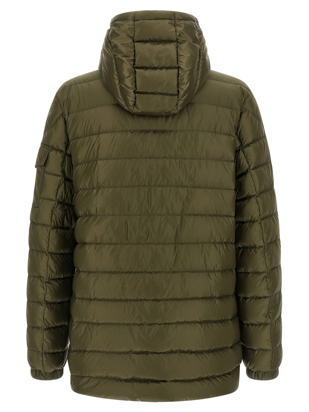 Zweifarbiger Parka aus Polyamid