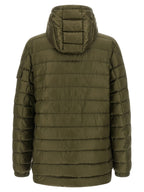 Zweifarbiger Parka aus Polyamid