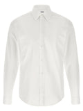 Weiße Baumwollbluse