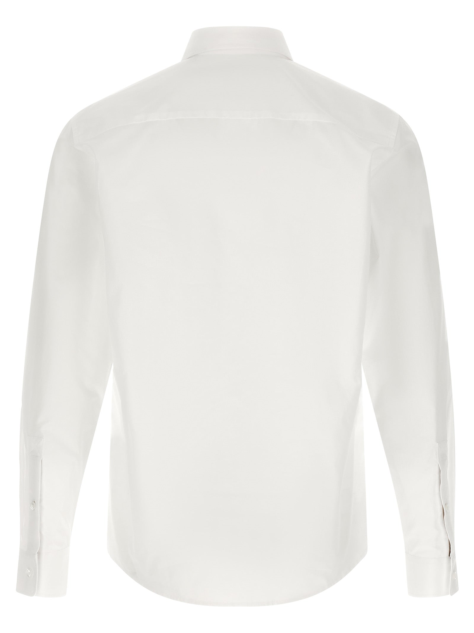 Weiße Baumwollbluse