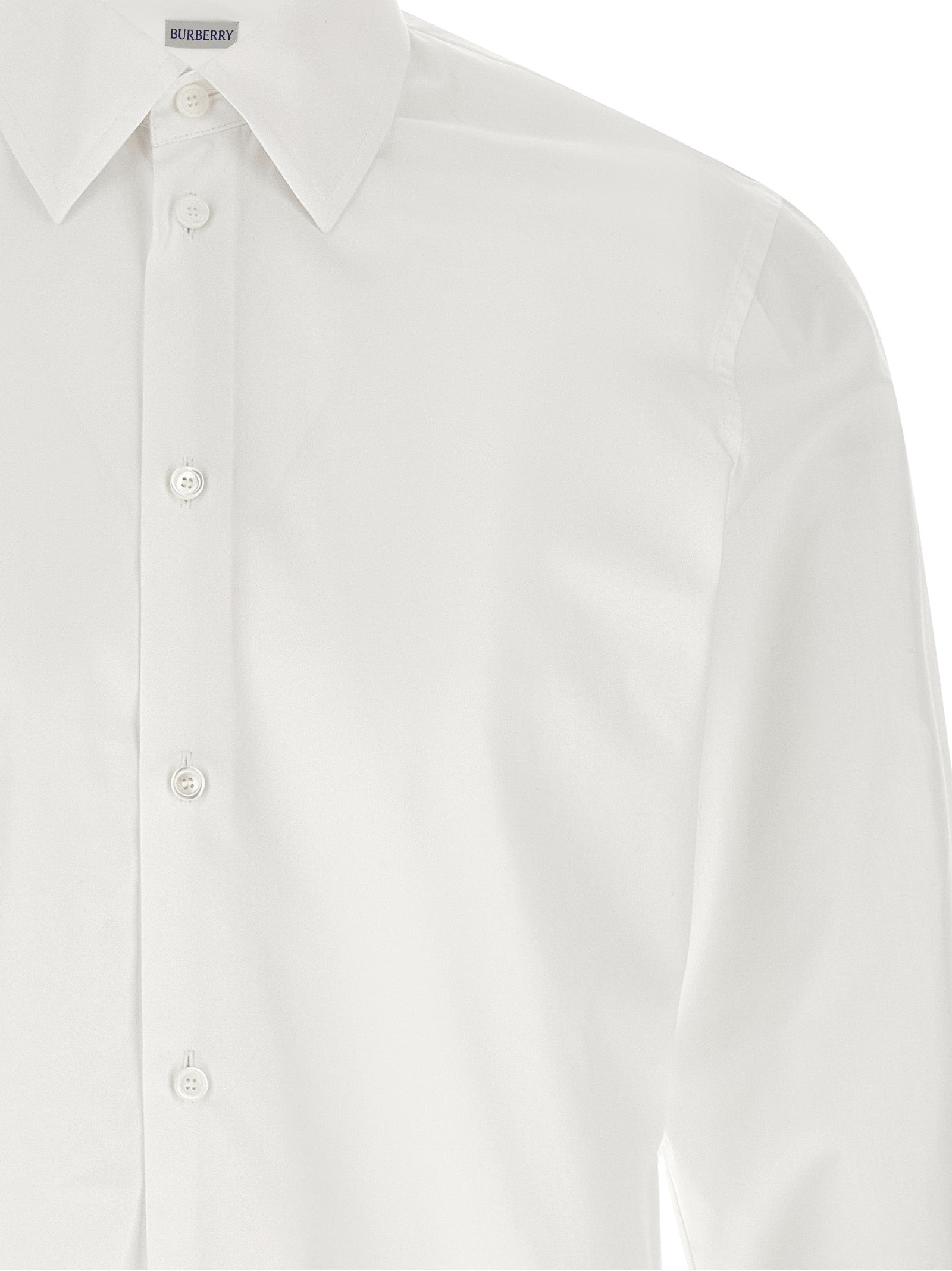 Weiße Baumwollbluse