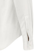 Weiße Baumwollbluse