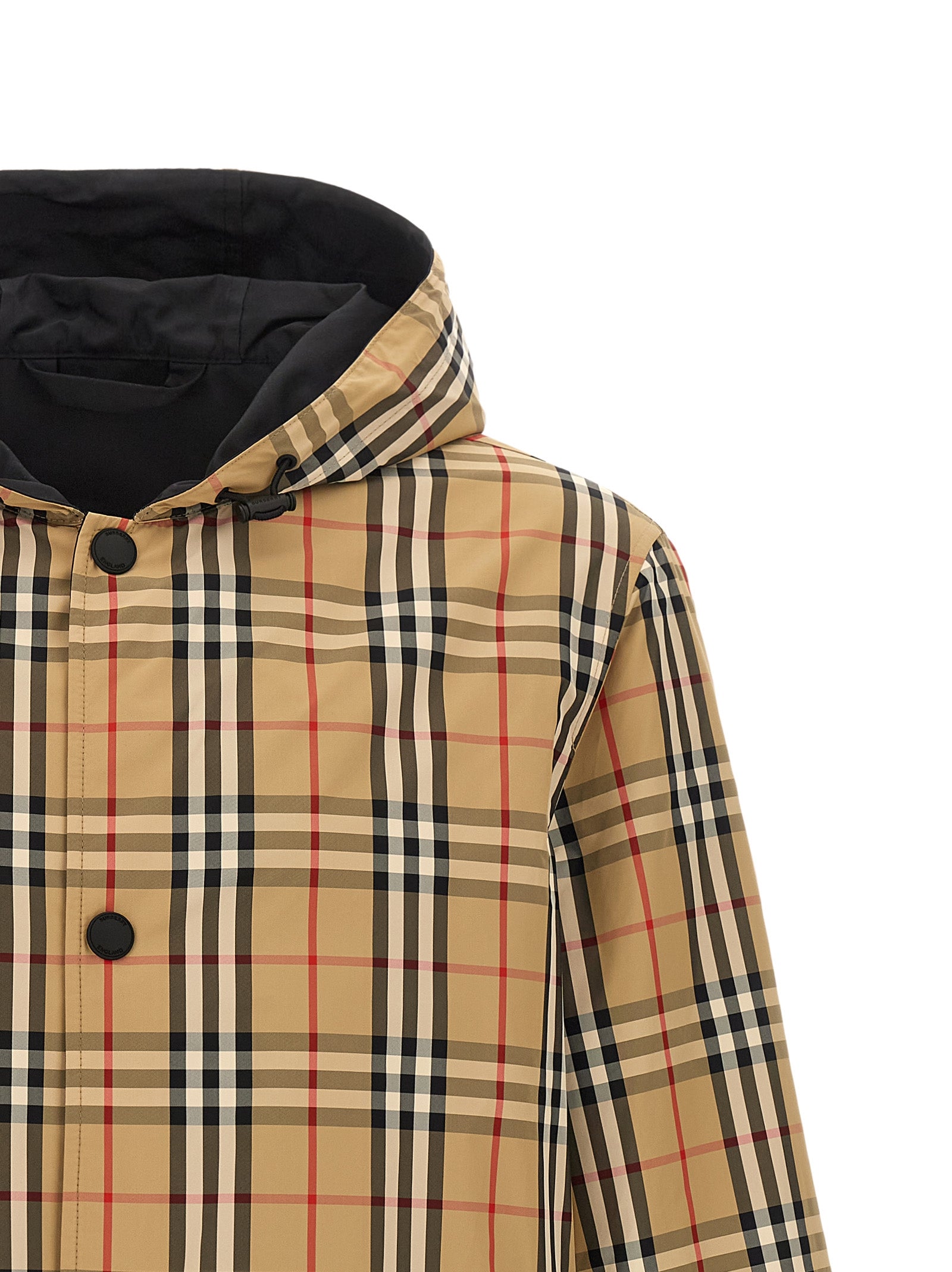 Mehrfarbige Jacke aus Polyamid