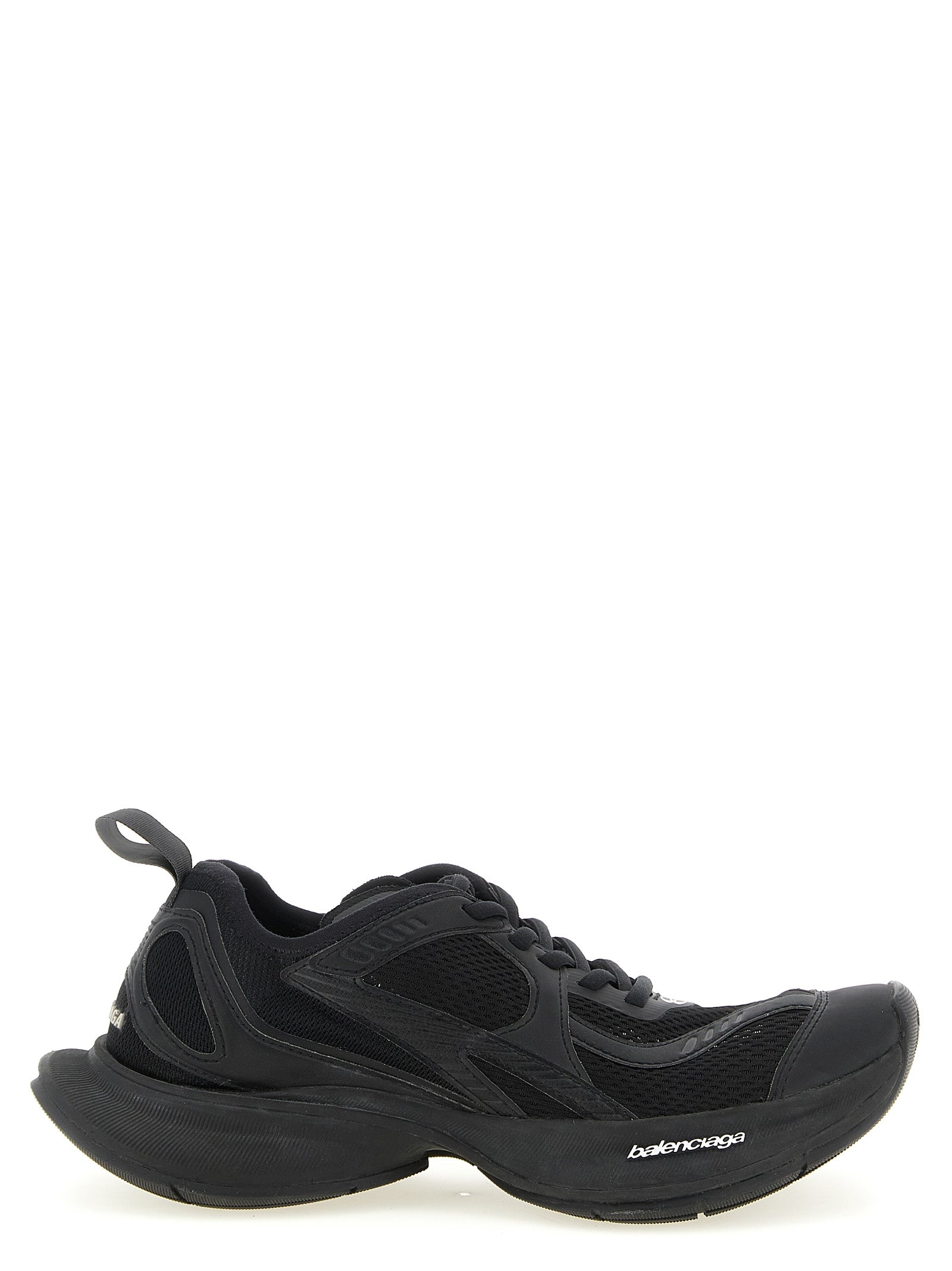 Schwarze Sneaker aus Polyester 326858