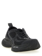 Schwarze Sneaker aus Polyester 326858