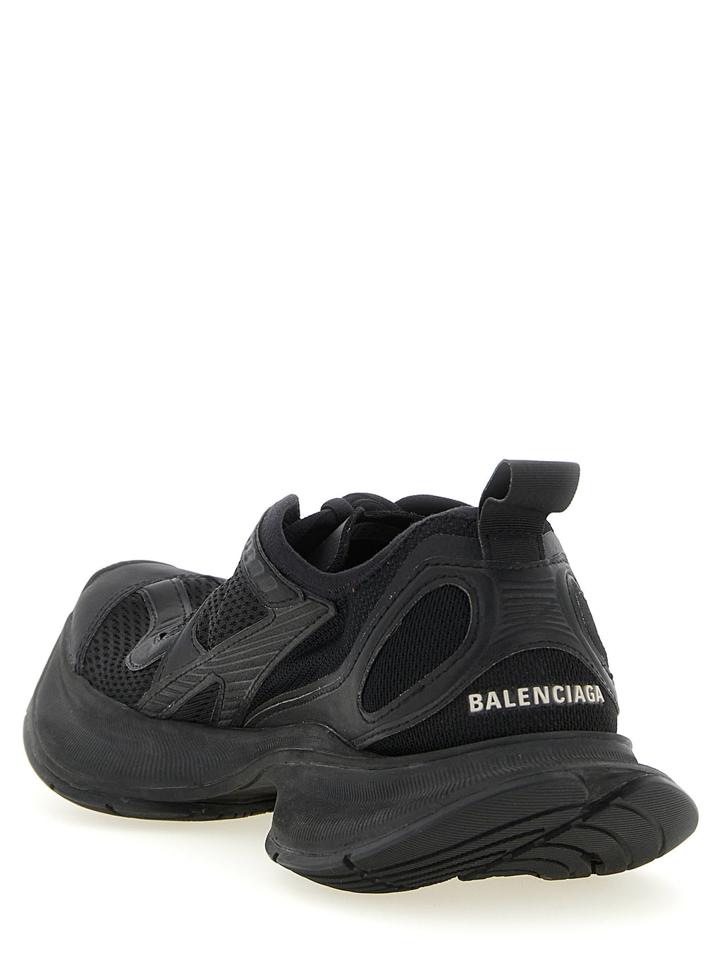 Schwarze Sneaker aus Polyester 326858