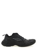 Schwarze Sneaker aus Leder 326885