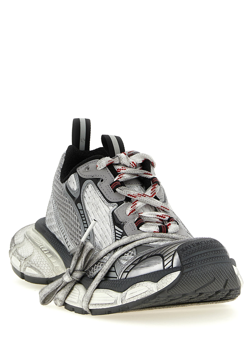 Graue Sneaker aus Polyethylen im Athletic-Stil