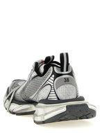 Graue Sneaker aus Polyethylen im Athletic-Stil