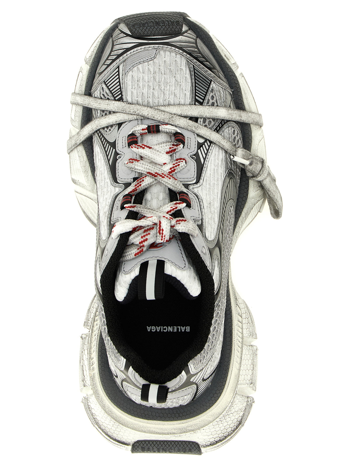 Graue Sneaker aus Polyethylen im Athletic-Stil