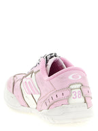 Mehrfarbige Sneaker aus Leder