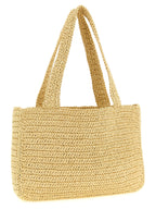Weiße Tote Bag aus Viskose