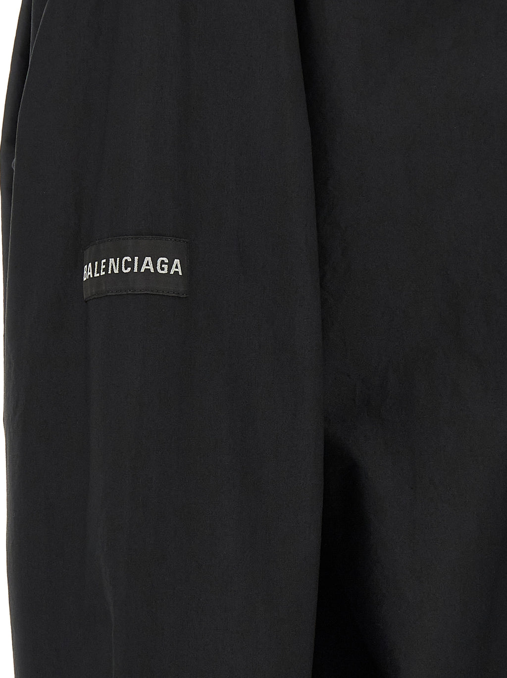 Schwarze Baumwollbluse