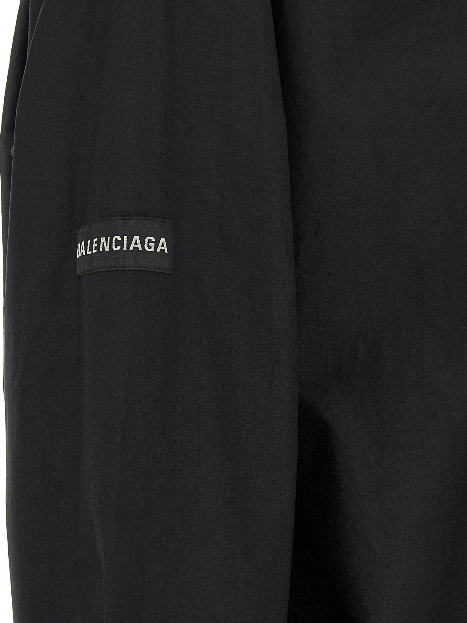 Schwarze Baumwollbluse