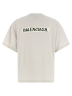 Graues Baumwoll-T-Shirt