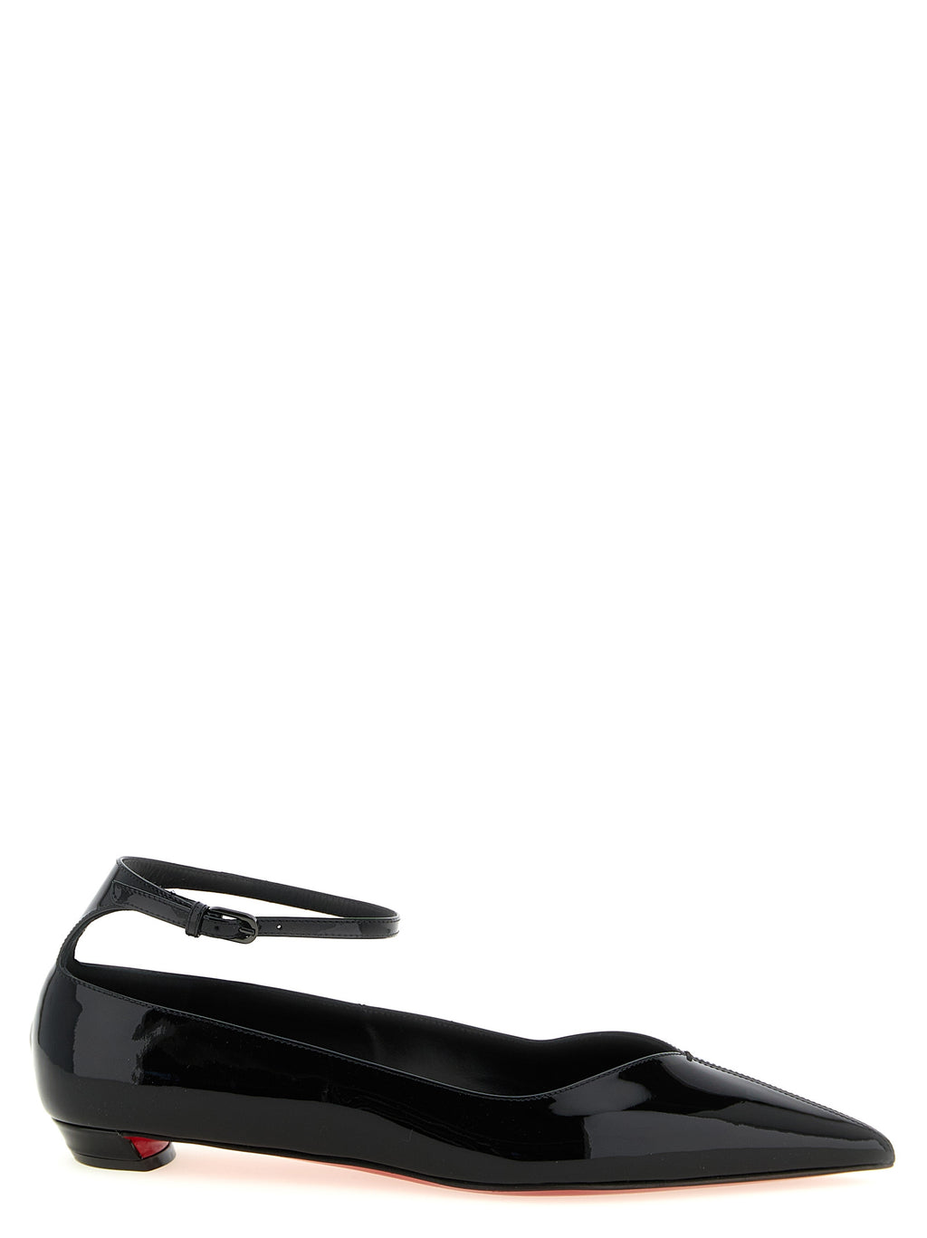 Schwarze Ballerinas aus Kalbsleder